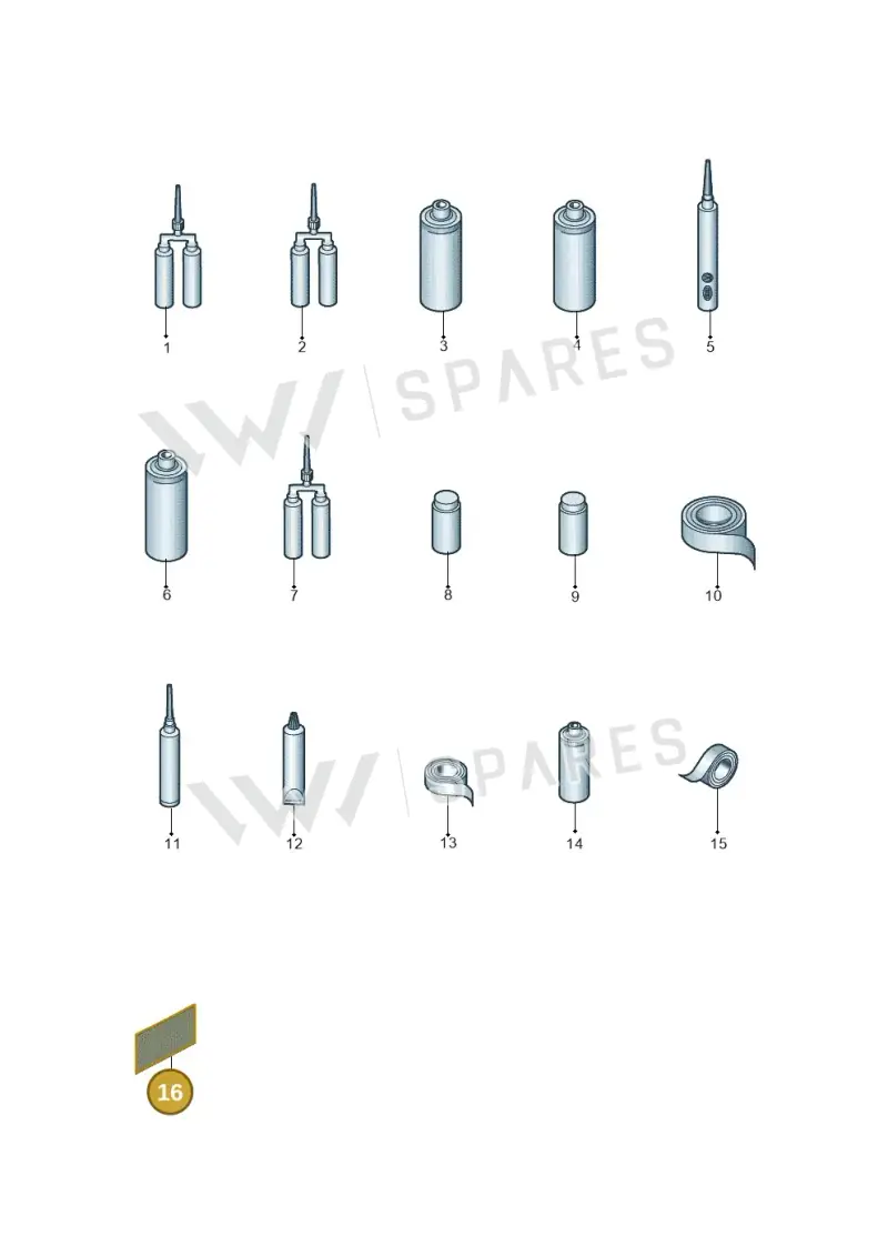 AKL44803005 — Volkswagen Amarok twin cab (2022-) diagram 806800110, position 16