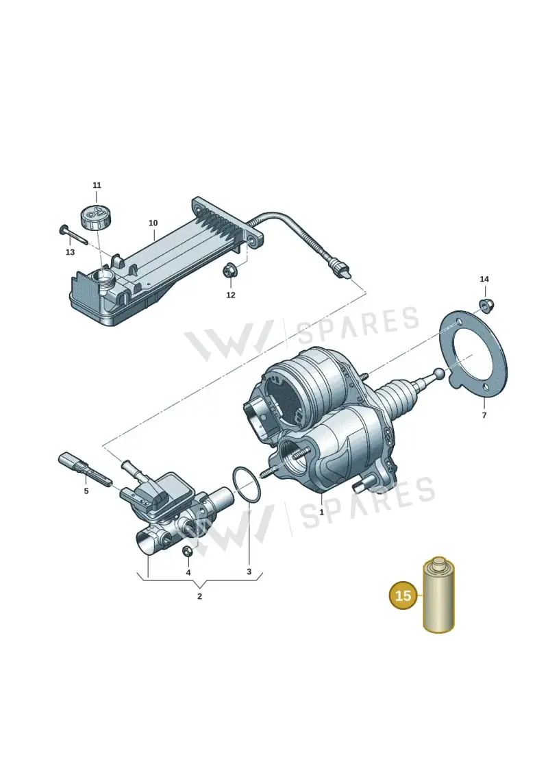B000750M9 — Volkswagen Multivan (2021-) diagram 7t0612000, position 15