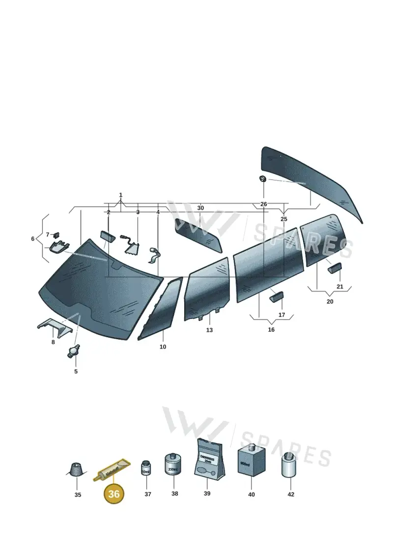 D169300M1 — Volkswagen ID.Buzz (2022-) diagram 15a845000, position 36