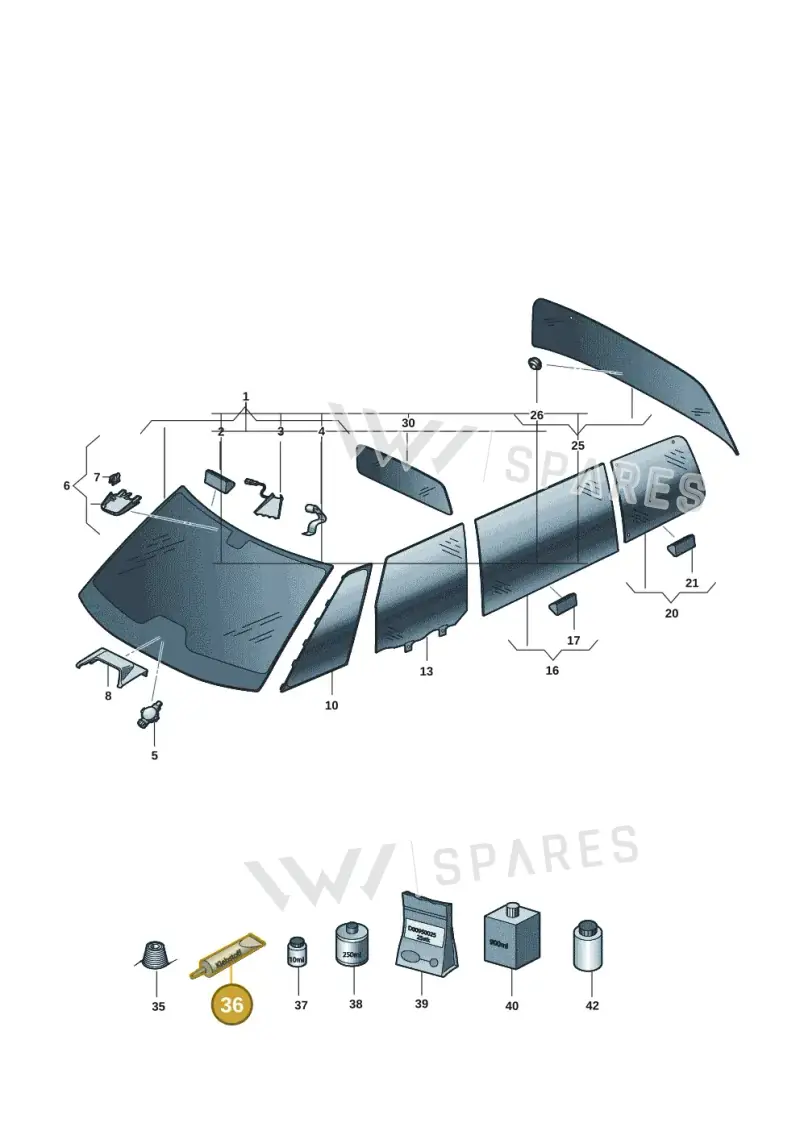D169300M2 — Volkswagen ID.Buzz (2022-) diagram 15a845000, position 36