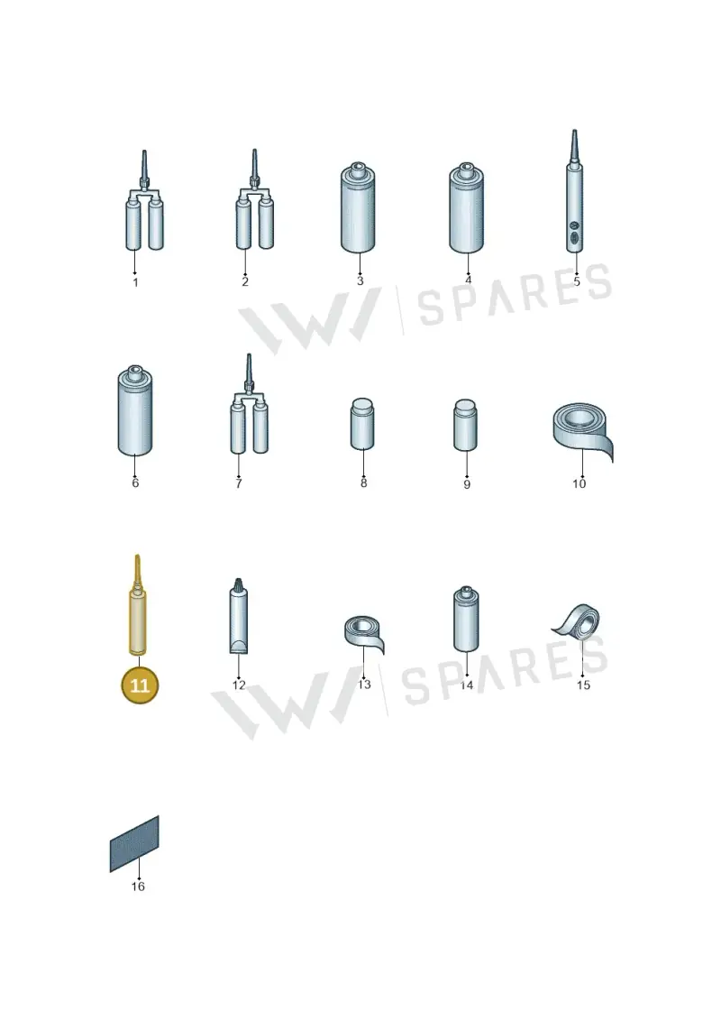 D172090M2 — Volkswagen CC Fastback (2018-) diagram 806800110, position 11