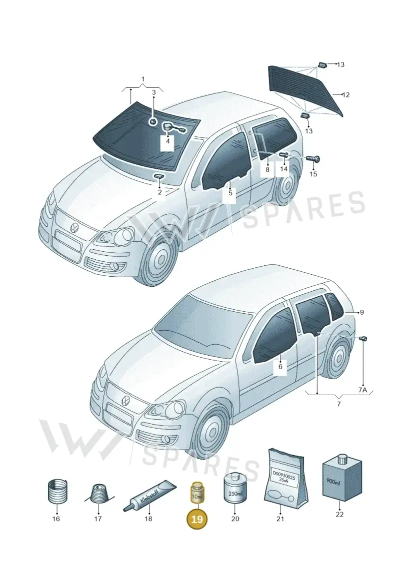 D181801A1 — Volkswagen Polo (2011-2014) diagram 461845000, position 19