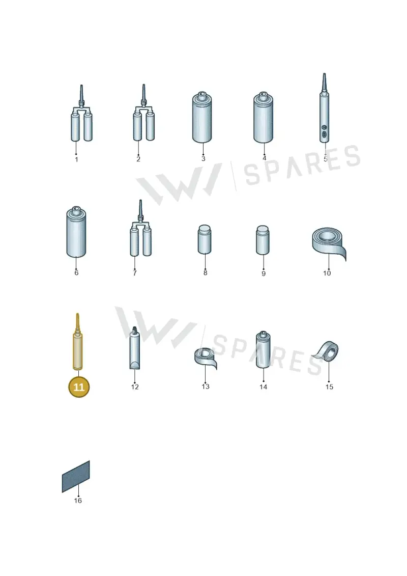 D190MKDA3 — Volkswagen Amarok twin cab (2022-) diagram 806800110, position 11
