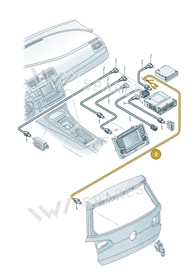 D373125A2 — Volkswagen Arteon (2017-2023) diagram 796972550, position 3
