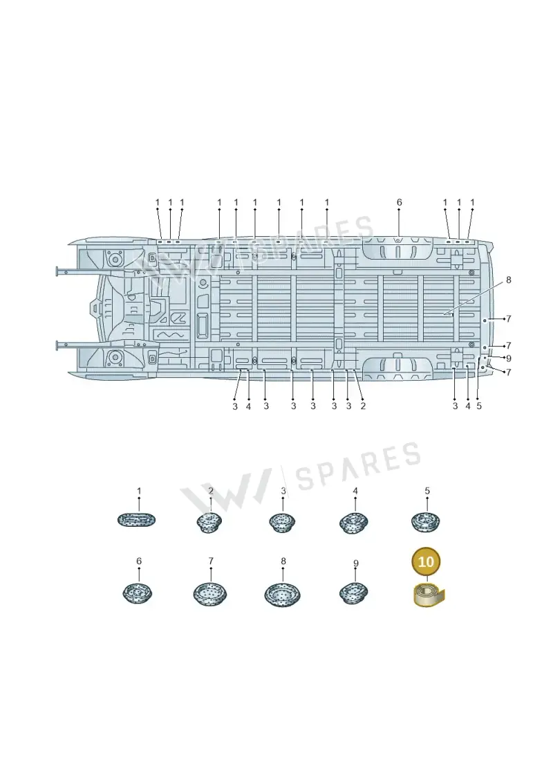 D381AL1A2 — Volkswagen E-Crafter 35 (2018-2024) diagram 806803350, position 10