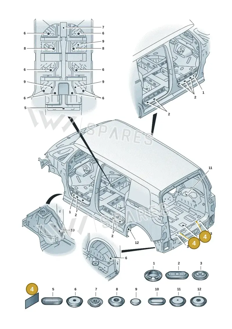 D381AL1A2 — Volkswagen ID.Buzz (2022-) diagram 15a803680, position 4