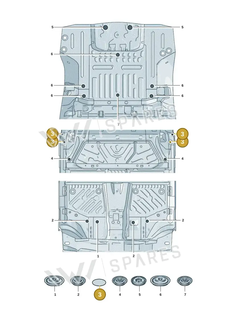 D437S40A1 — Volkswagen ID.7 Limousine Pro (2023-) diagram 14b803680, position 3