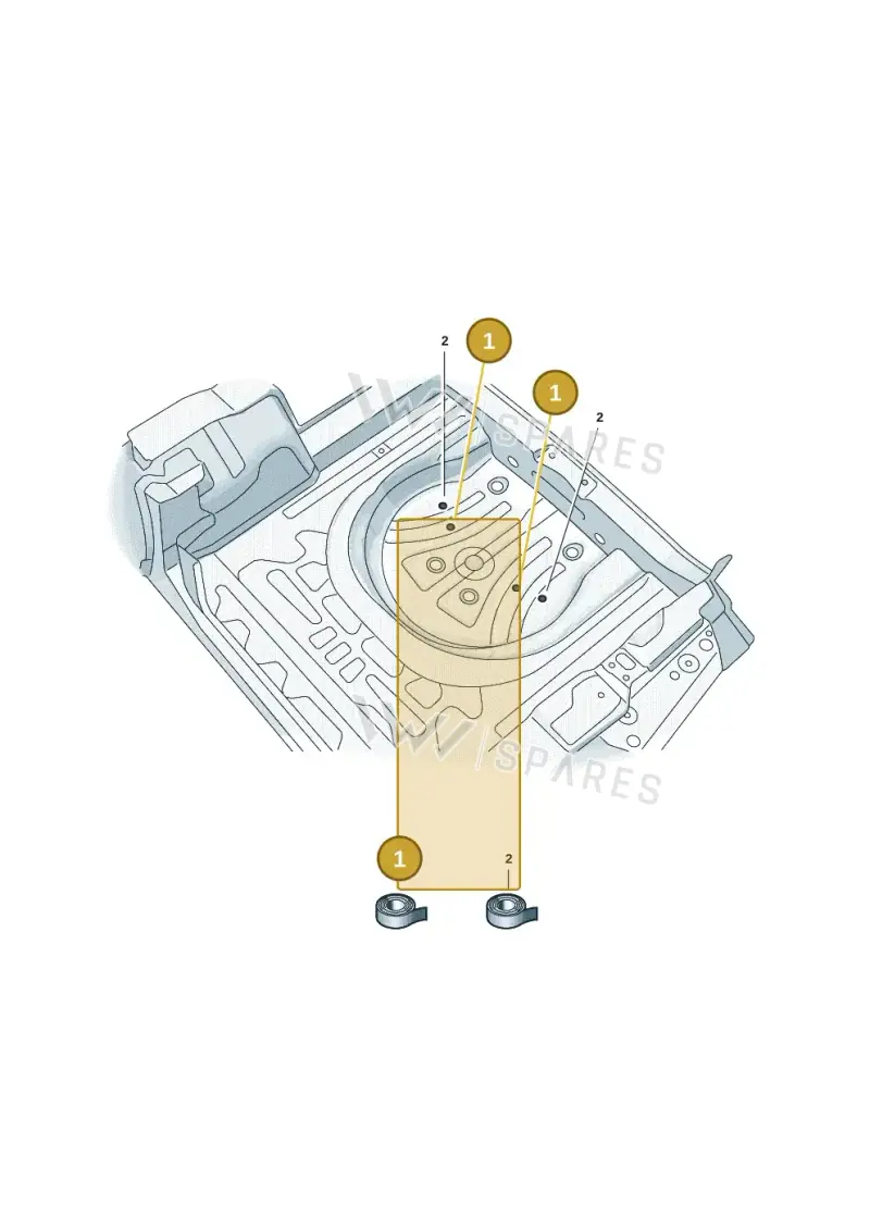D437S40A2 — Volkswagen Passat estate (2023-) diagram 3j0803680, position 1