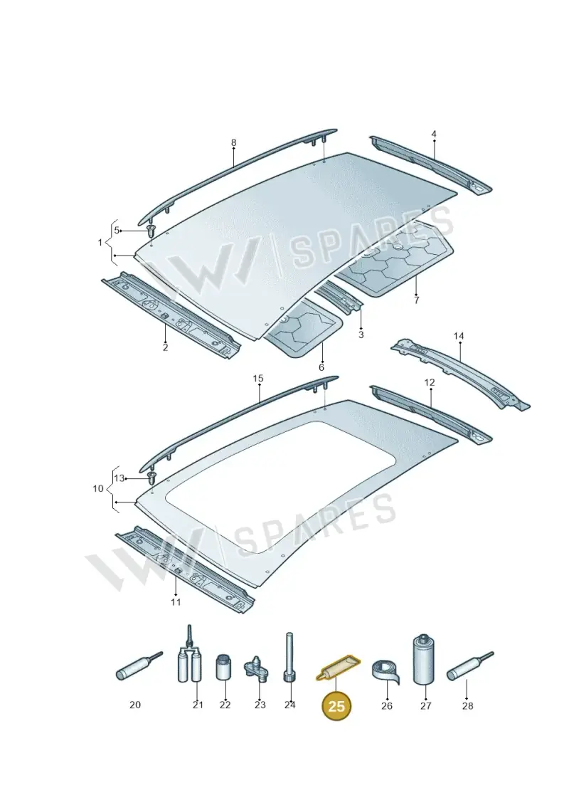 D476KD3M2 — Volkswagen Tiguan (2024-) diagram 808817000, position 25
