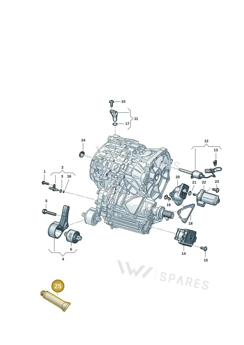 G052530A2 — Audi RS e-tron GT (2020-2025) diagram 4j1300550, position 25