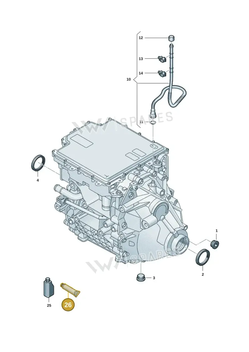 G055128A1 — Volkswagen ID.Buzz (2022-) diagram 14b301000, position 26