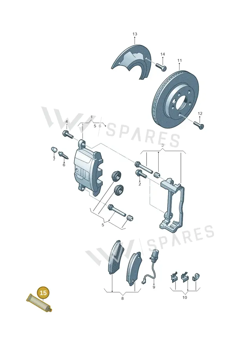 G055565A1 — Volkswagen Multivan (2021-) diagram 7t0615125, position 15
