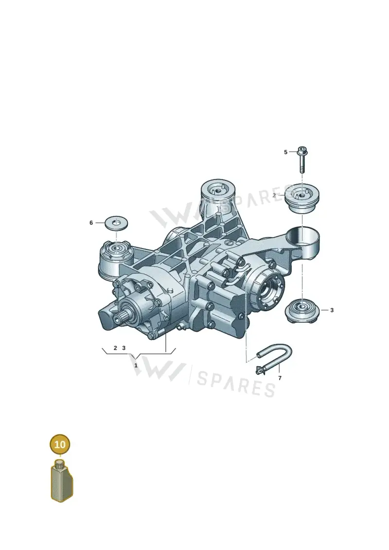 G065175A2 — Volkswagen Passat estate (2023-) diagram 3j0525000, position 10