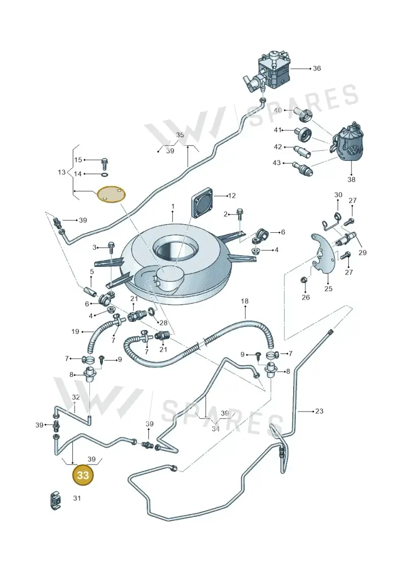 JNV201418B — SEAT Altea XL (2013-) diagram 703201090, position 33