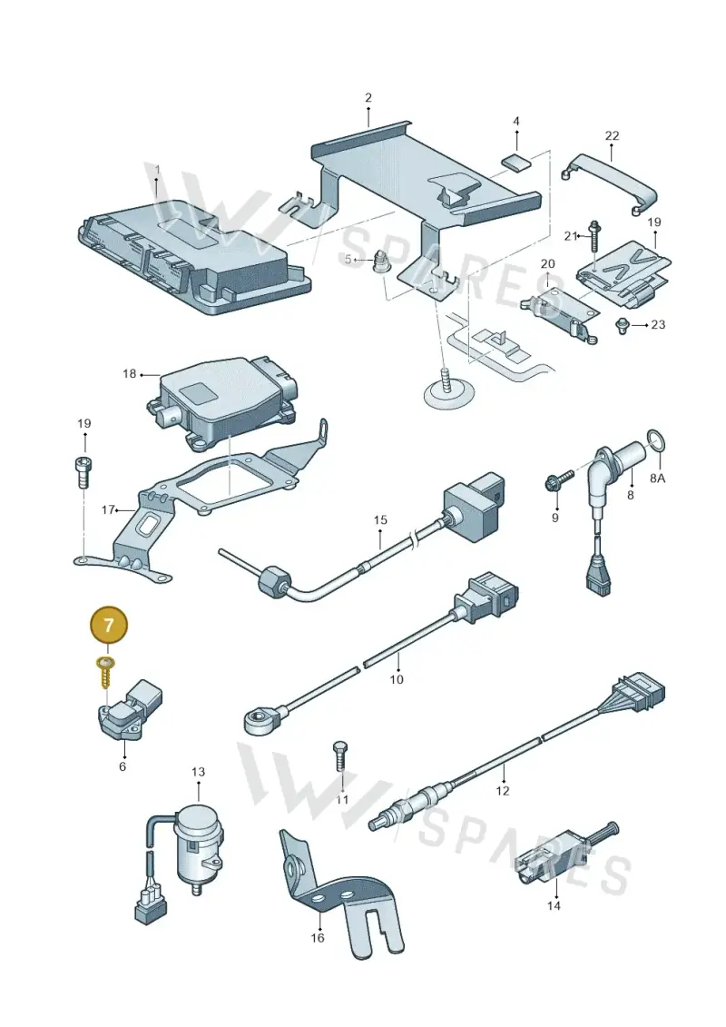 N01020717 — Volkswagen POLO (2005-) diagram 253906000, position 7