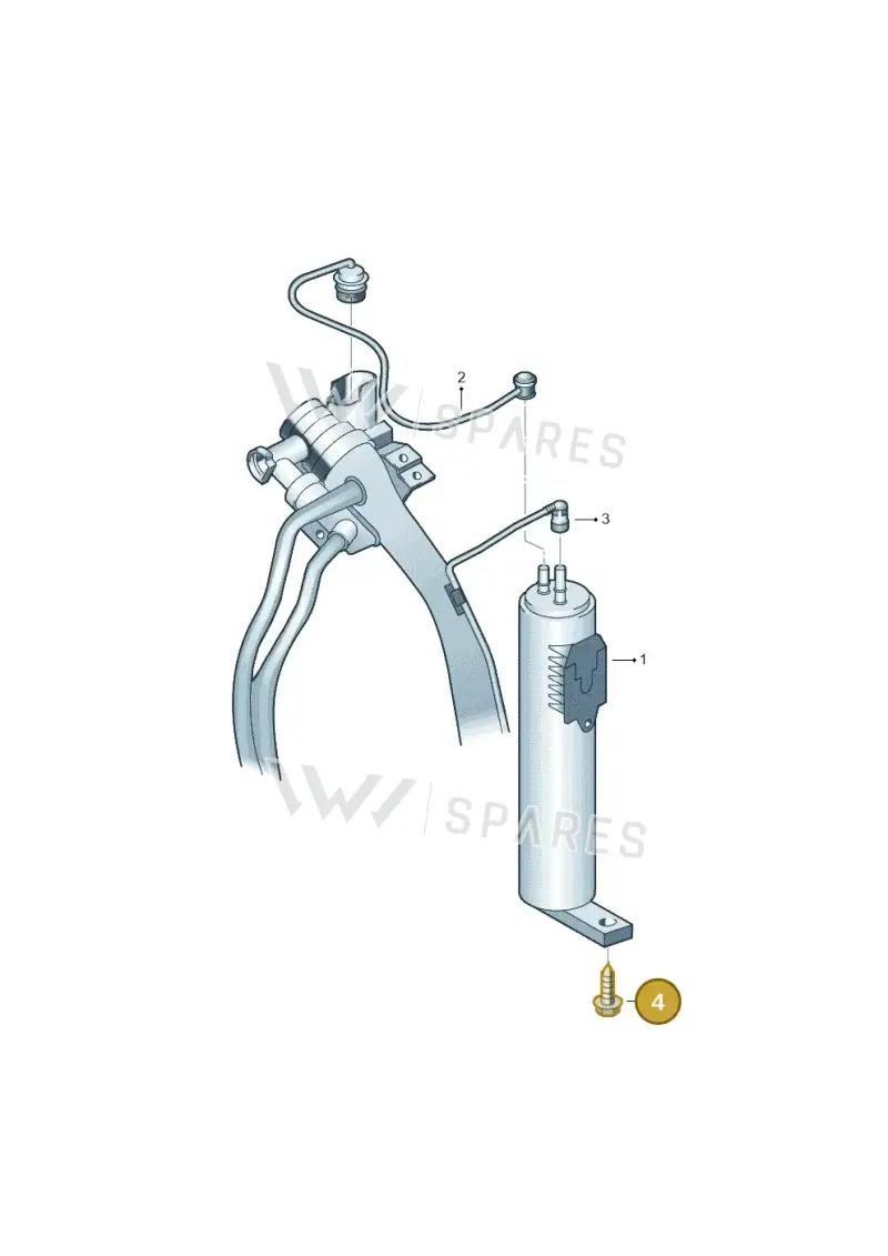 N0102191 — Volkswagen Polo (2008-2009) diagram 253201950, position 4