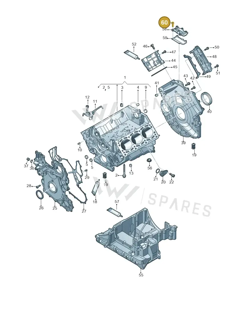 N01024232 — Volkswagen Amarok twin cab (2022-) diagram 894103250, position 60