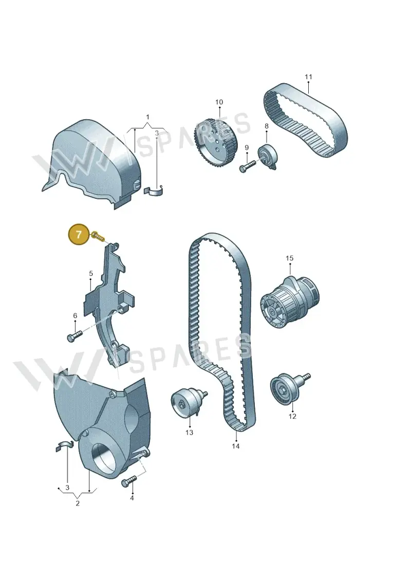 N01028716 — Volkswagen Golf Plus (2011-2014) diagram 729109530, position 7