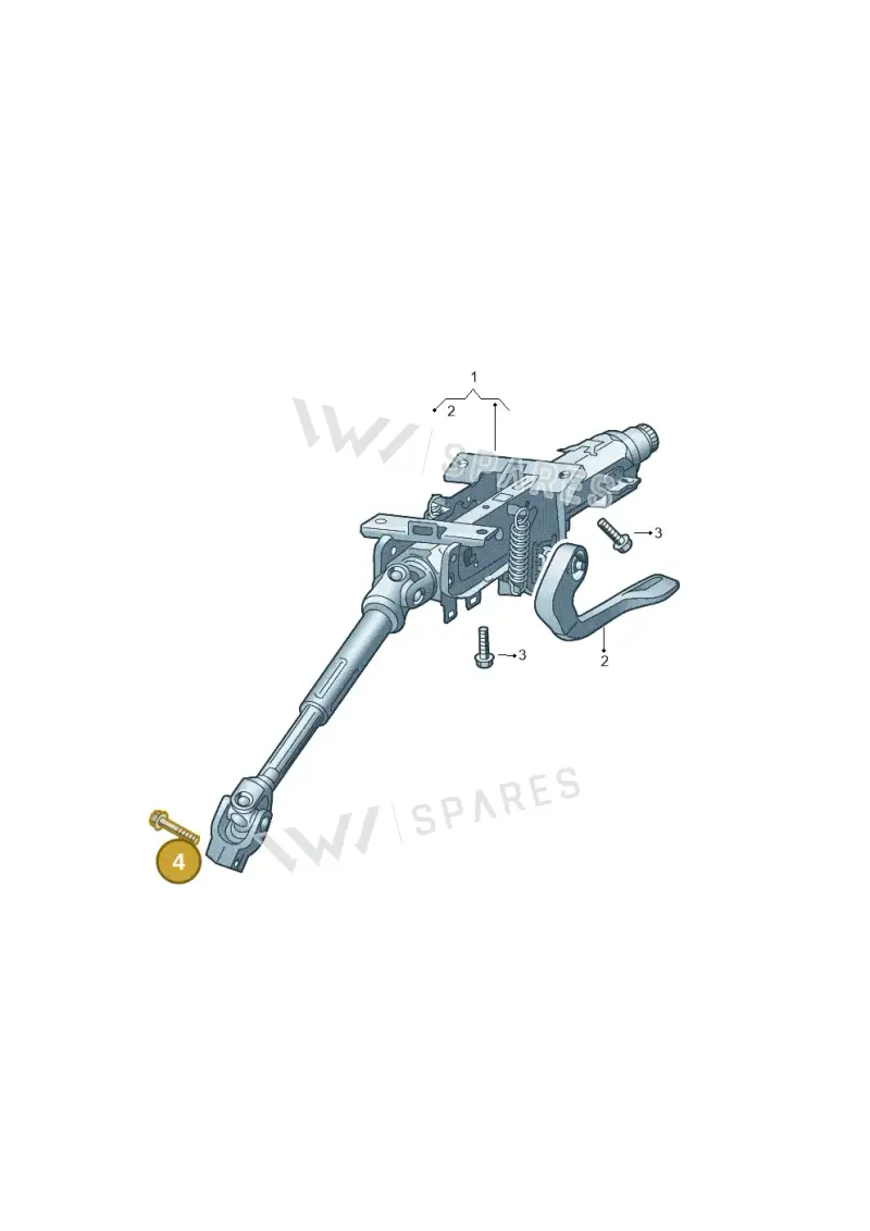 N01033513 — Volkswagen Passat estate (2023-) diagram 5h0419100, position 4