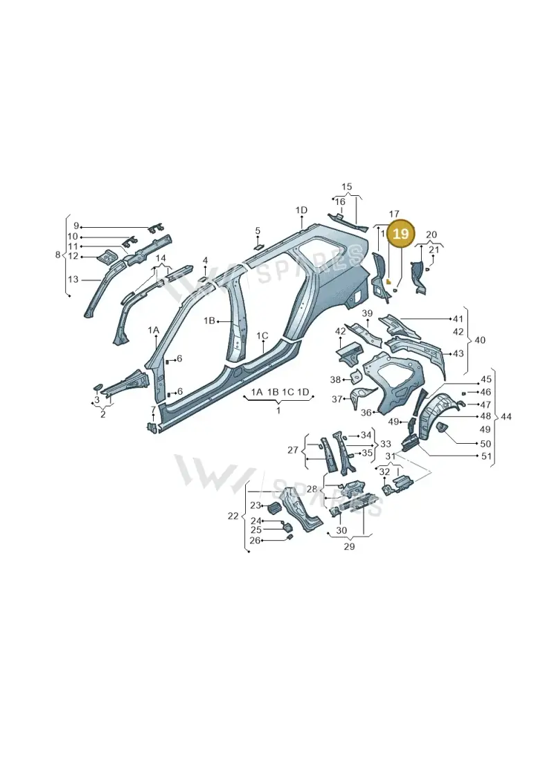 N0105736 — Skoda Fabia (2014-2022) diagram 797809350, position 19