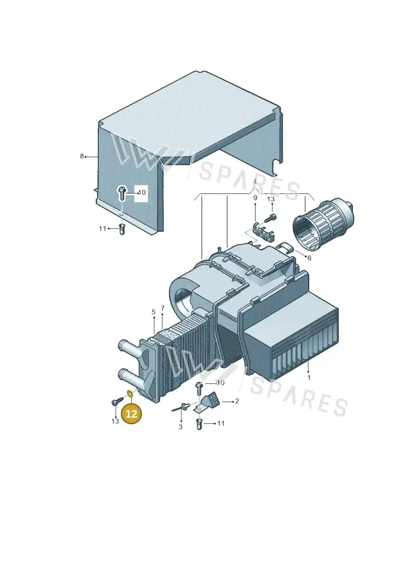N01152221 — Volkswagen Single-cab transp. (2019-2024) diagram 411819700, position 12