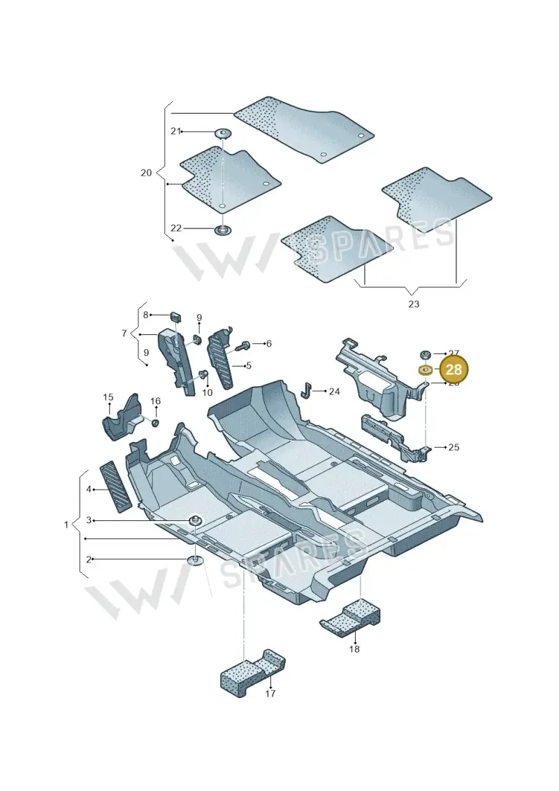 N0115477 — Audi Q3 1.4 (2016-) diagram 728863000, position 28