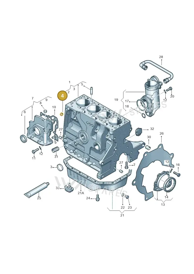 N0119093 — Skoda ROOMSTER               06> (2006-) diagram 269103000, position 4