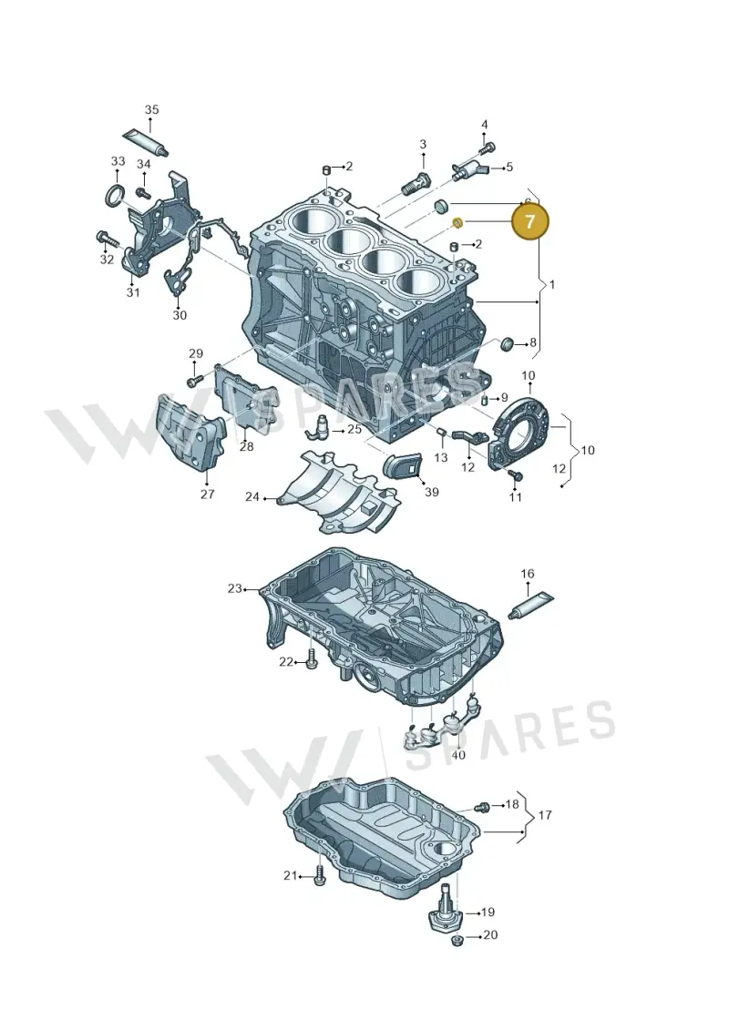 N0119185 — Volkswagen Multivan (2021-) diagram 5h0103006, position 7