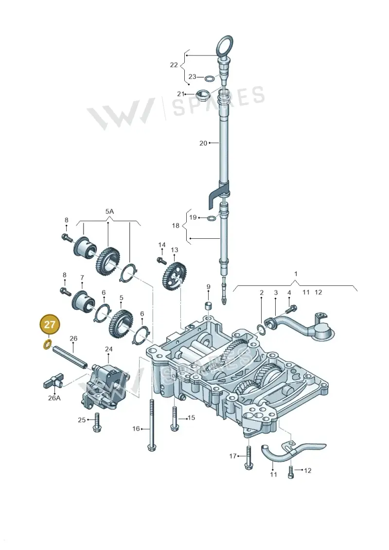 N0122942 — Volkswagen Sharan (2008-2010) diagram 475115200, position 27