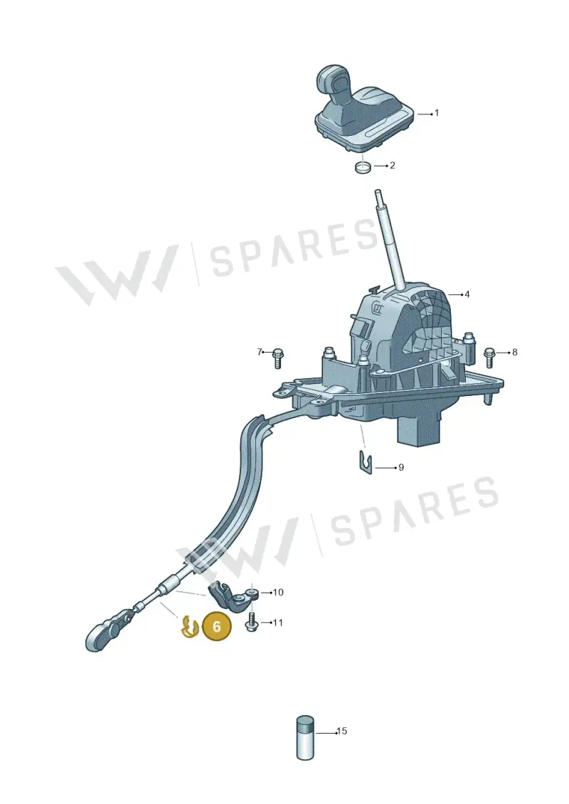 N0123225 — Volkswagen Touareg BlueMotion (2014-2018) diagram 748713150, position 6