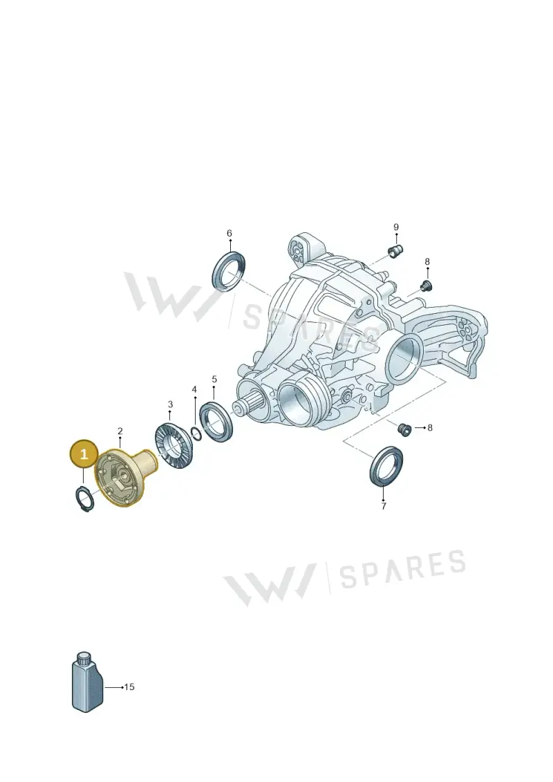 N0123741 — Volkswagen Touareg (2017-2023) diagram 439525110, position 1