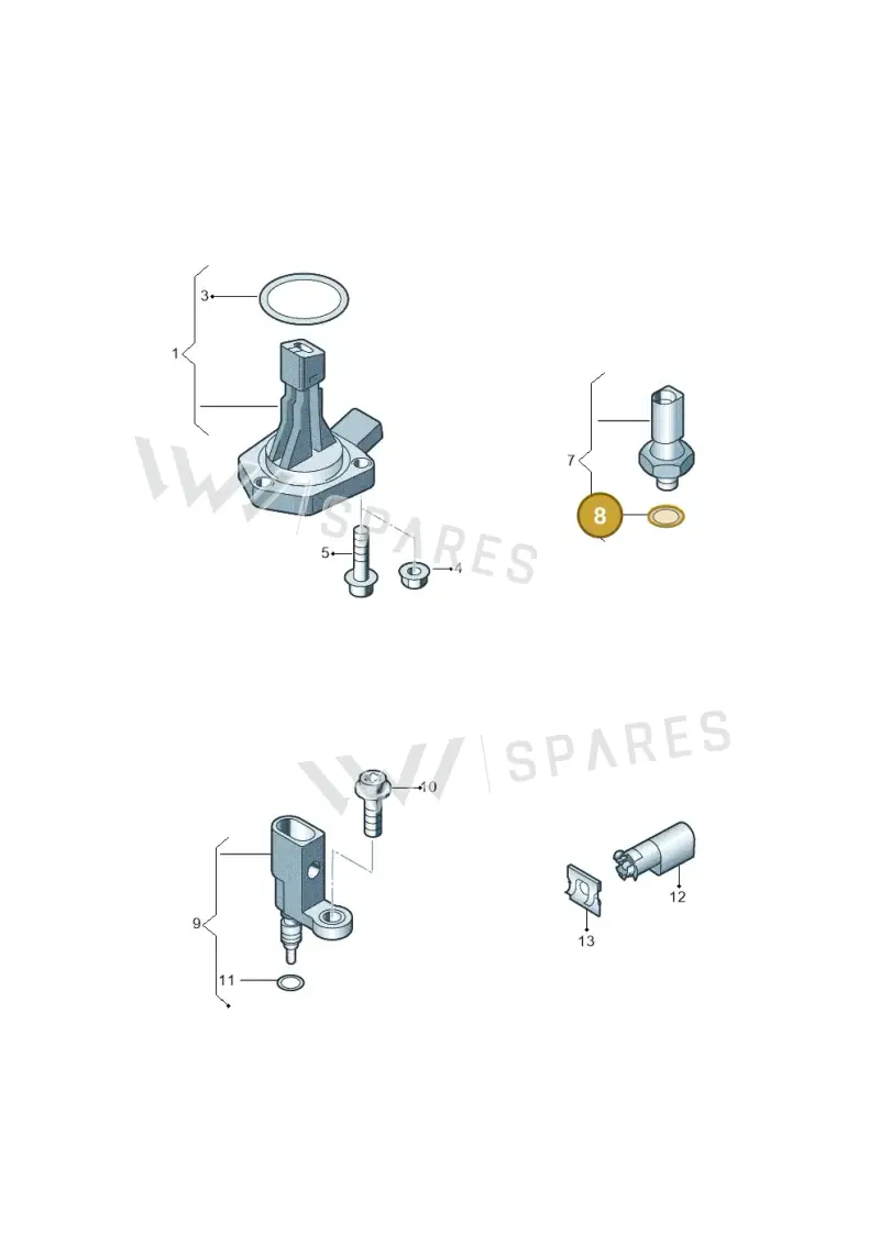 N0138115 — Volkswagen Amarok twin cab (2022-) diagram 796919400, position 8