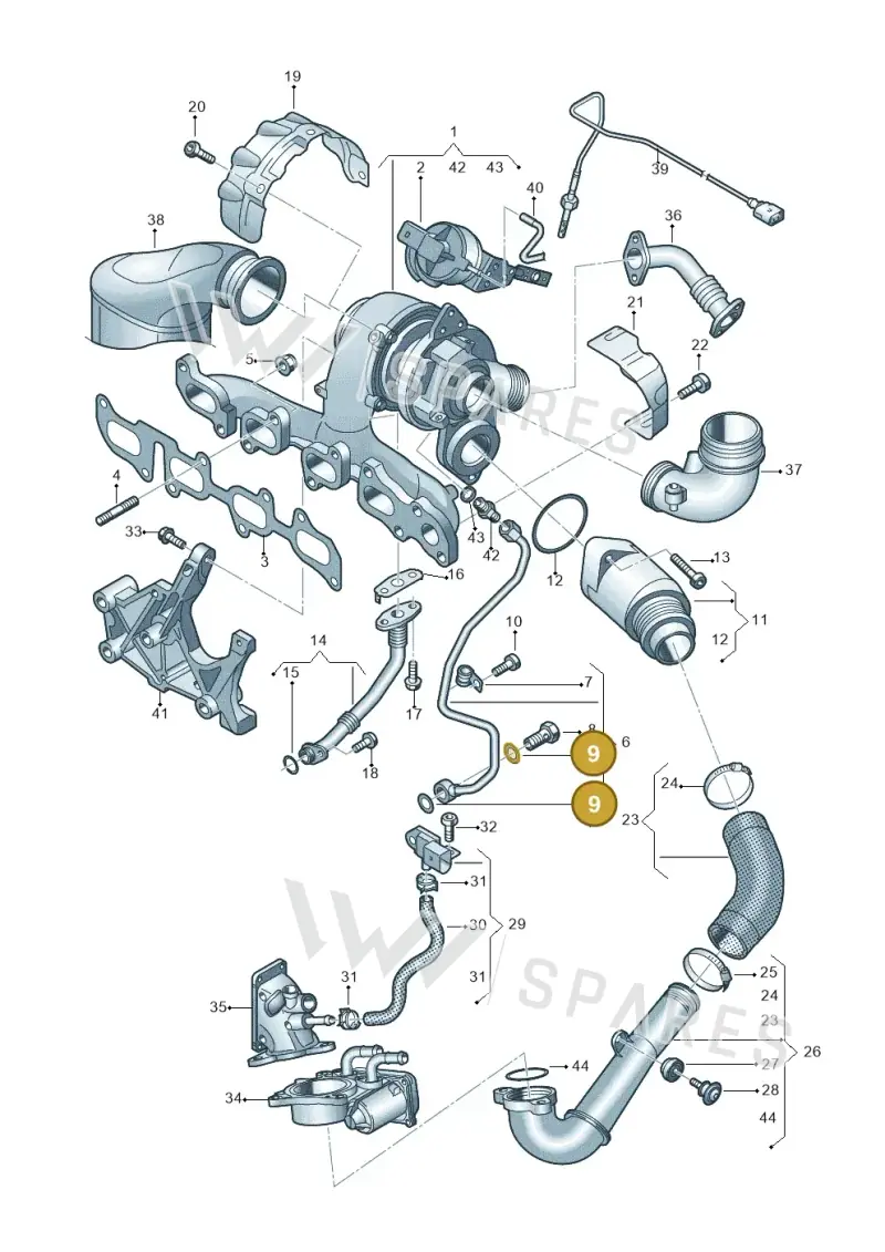 N0138133 — Volkswagen Caddy Maxi Kombi (2020-2024) diagram 746145630, position 9