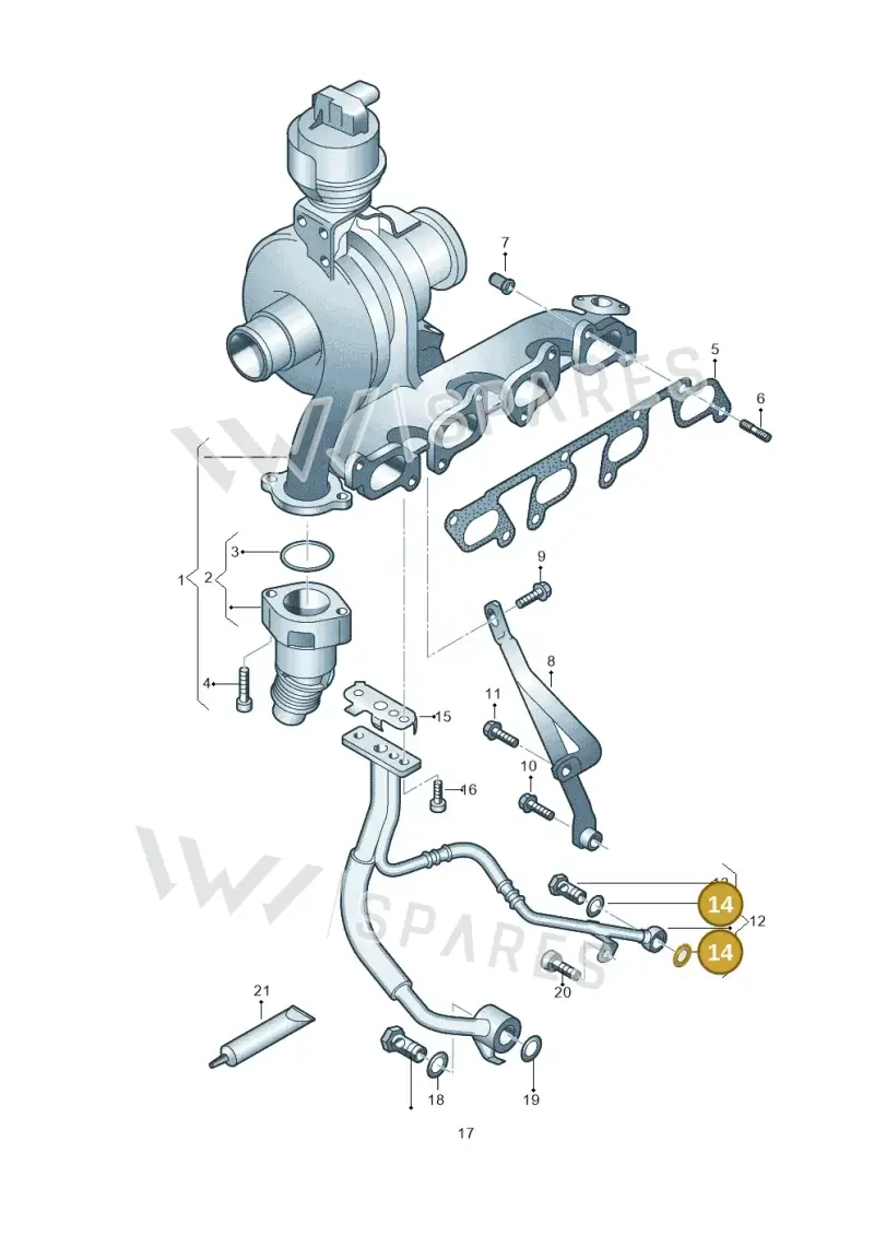 N0138133 — Volkswagen Amarok twin cab (2022-) diagram 894145000, position 14