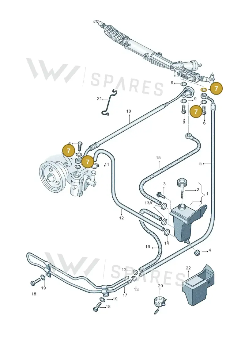 N0138486 — Volkswagen PASSAT                 00> (2000-) diagram 218422500, position 7