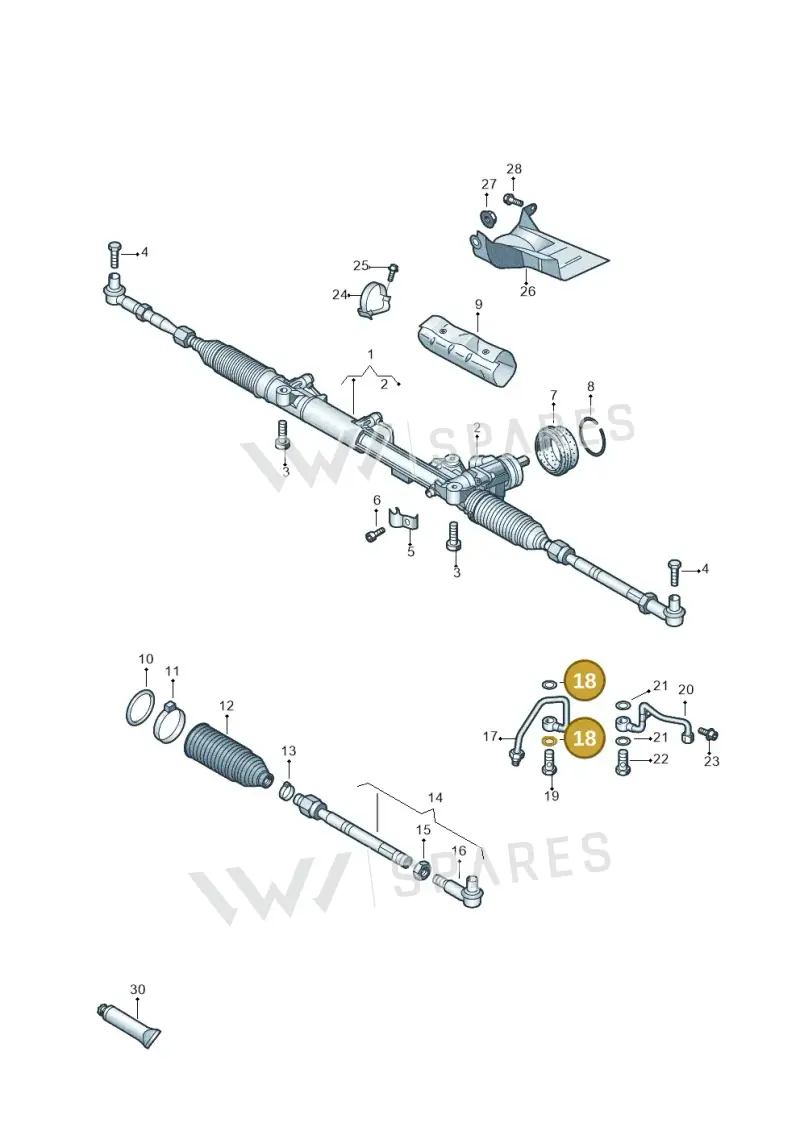 N0138487 — Volkswagen Phaeton 4motion (2010-2016) diagram 710422400, position 18