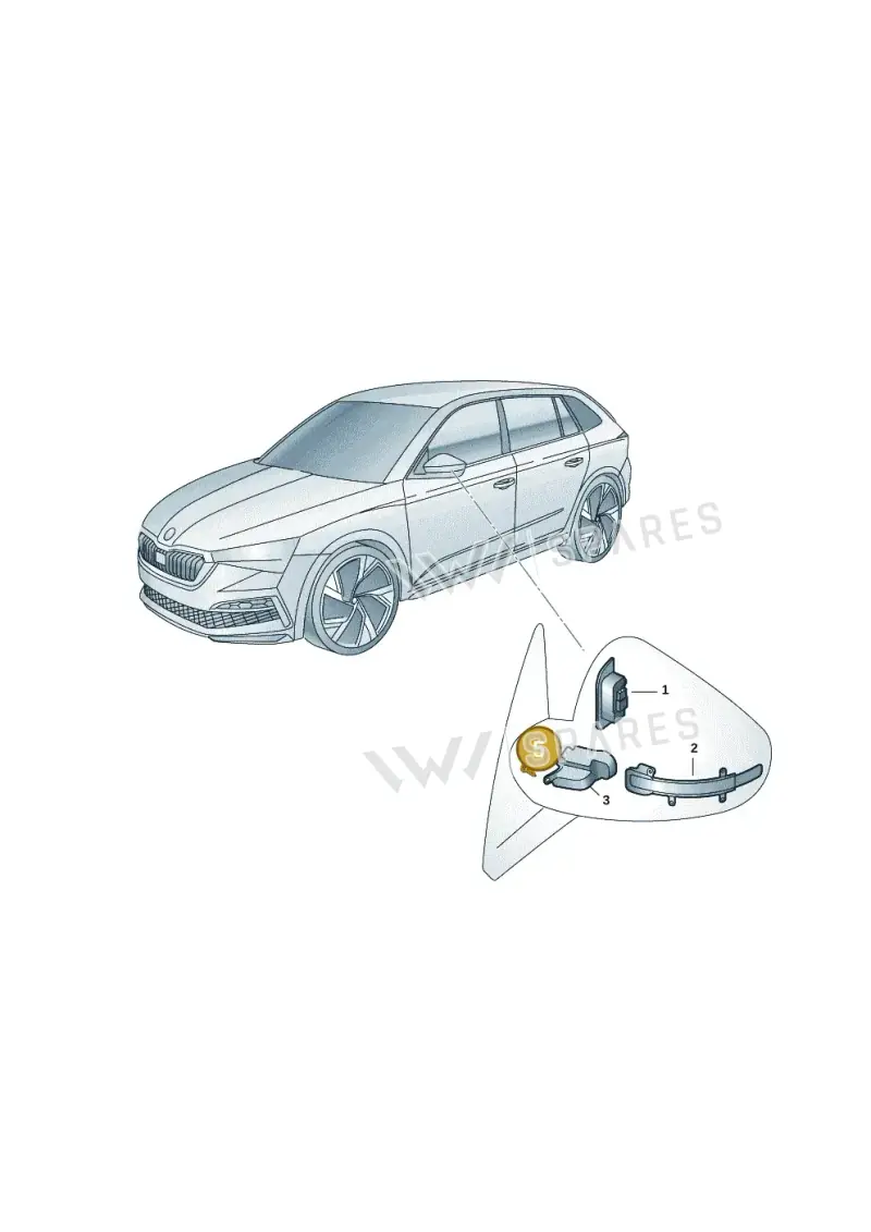 N01396511 — Skoda Enyaq (2020-2021) diagram 50a941040, position 5