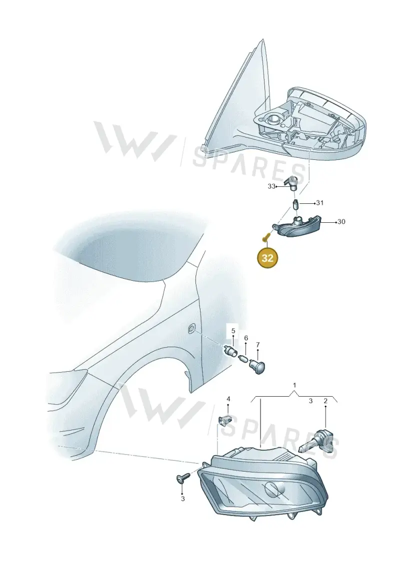 N01396511 — SEAT Toledo (2015-2019) diagram 742941900, position 32