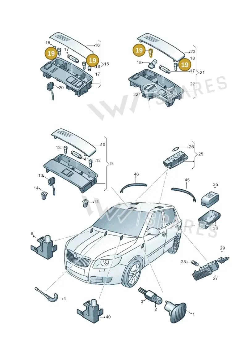 N01396511 — Skoda Fabia (2014-2022) diagram 797947000, position 19