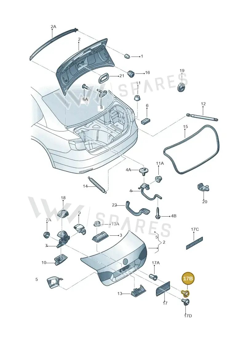 N0139802 — Volkswagen Jetta 2.0 (2015-2015) diagram 692827200, position 17B