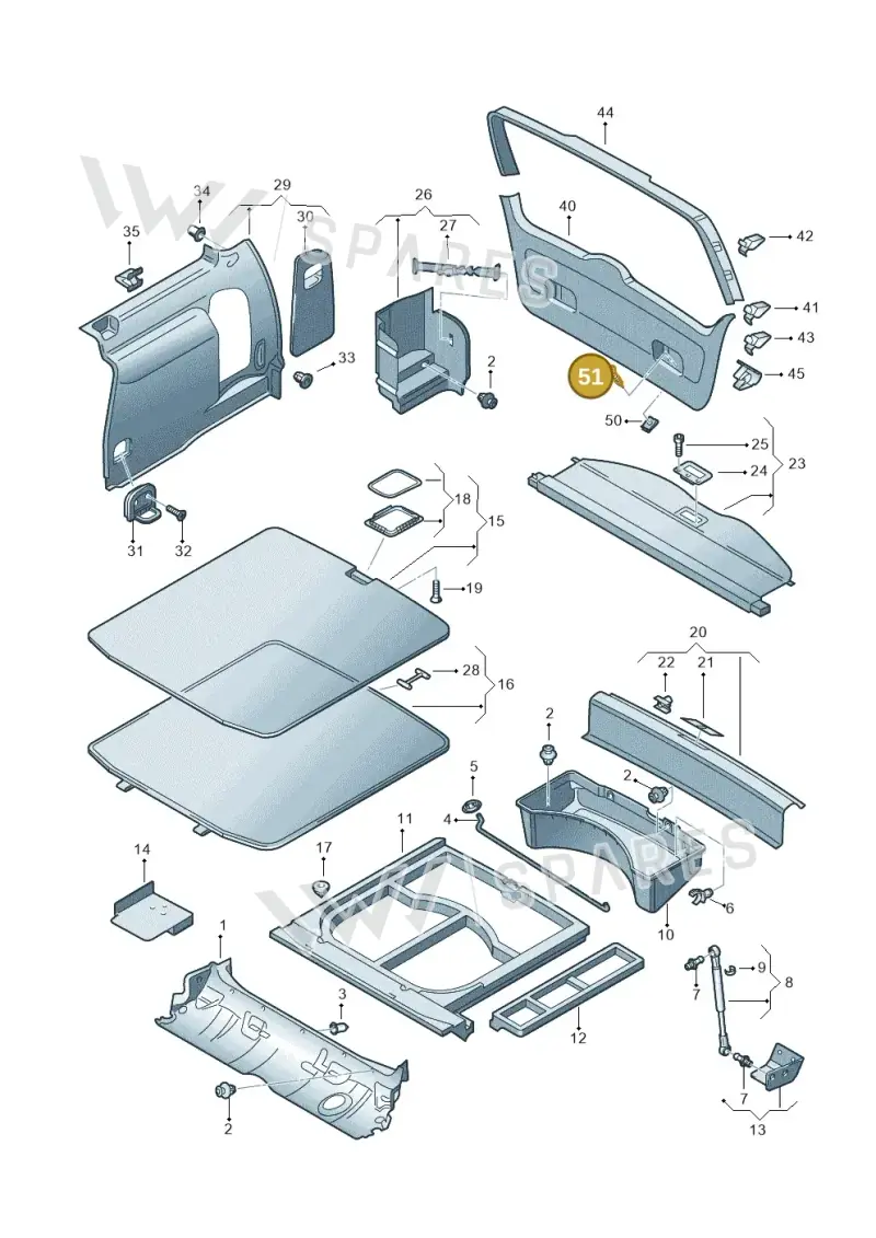 N0139972 — Volkswagen GOLF/VAR./4MOT. A4     02 (2001-2002) diagram 203863900, position 51