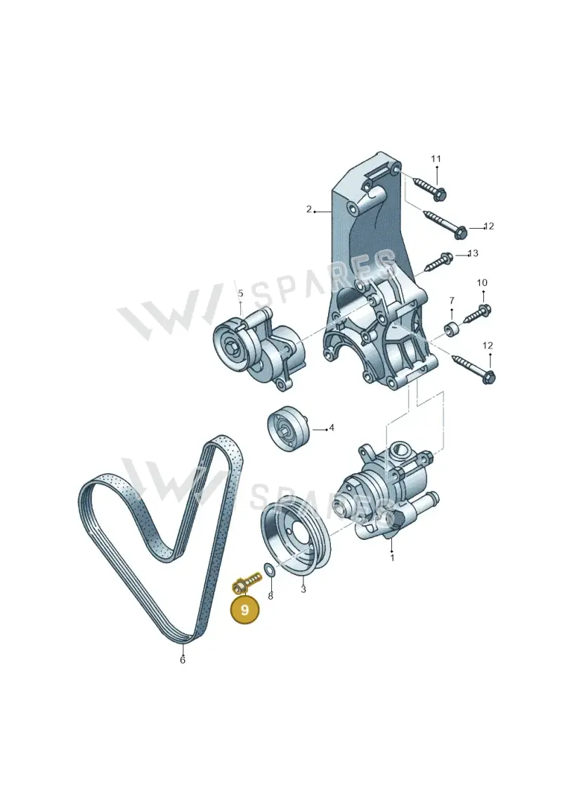 N0147068 — Volkswagen New Beetle             06> (2005-) diagram 194145210, position 9