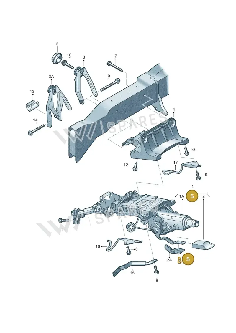 N0147653 — SEAT Leon Stylance (2010-2012) diagram 412419350, position 5