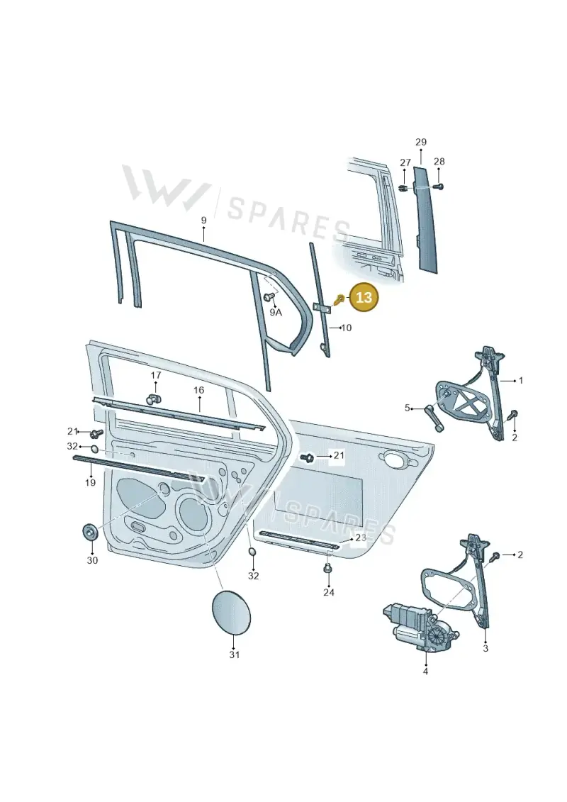 N0147653 — Volkswagen GOLF (2003-2005) diagram 420839600, position 13