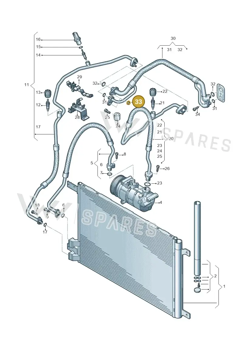 N01508210 — Volkswagen Passat estate (2023-) diagram 746260400, position 33