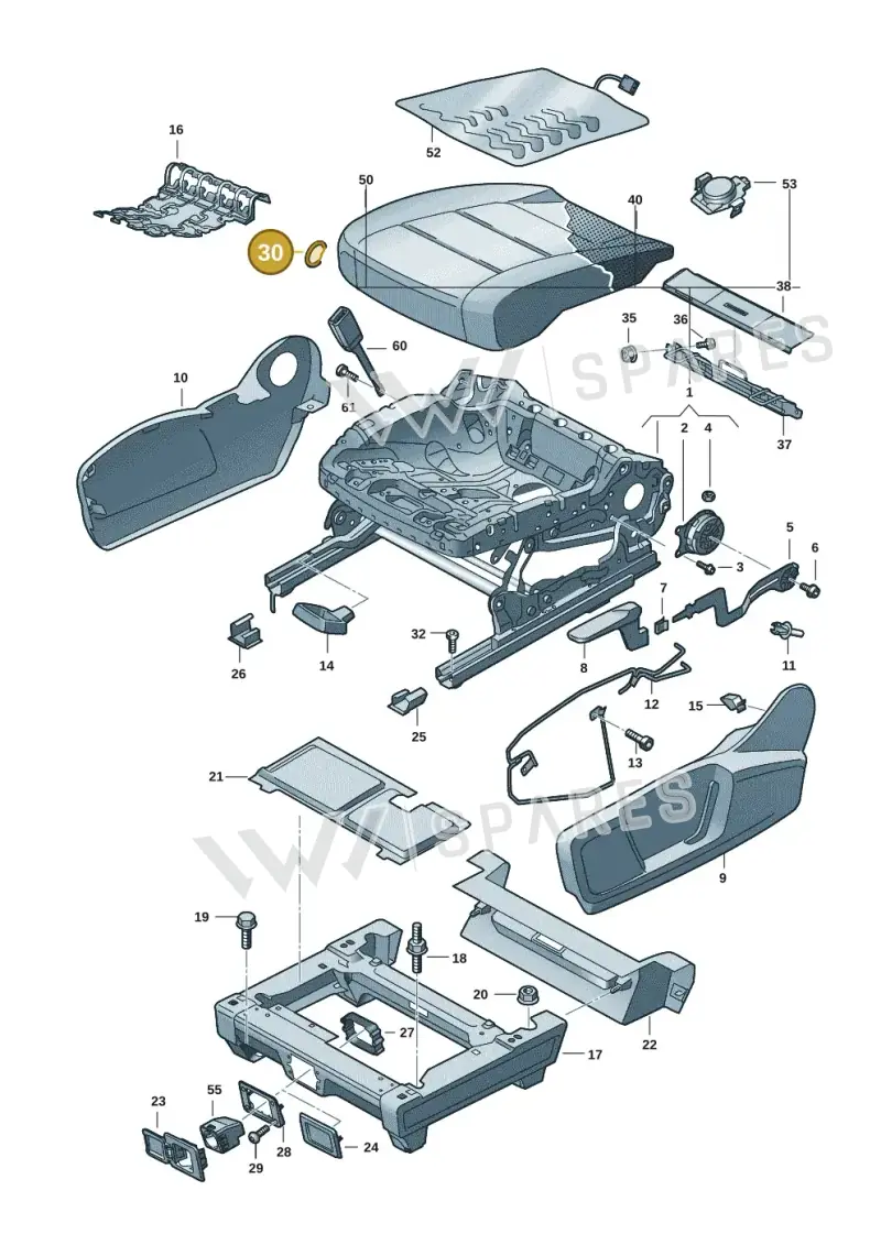 N0152612 — Volkswagen ID.Buzz (2022-) diagram 15a881000, position 30