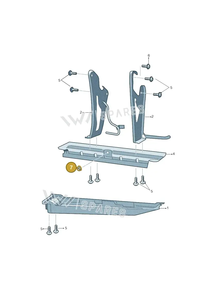 N0154291 — Skoda Yeti (2013-2017) diagram 666880400, position 7