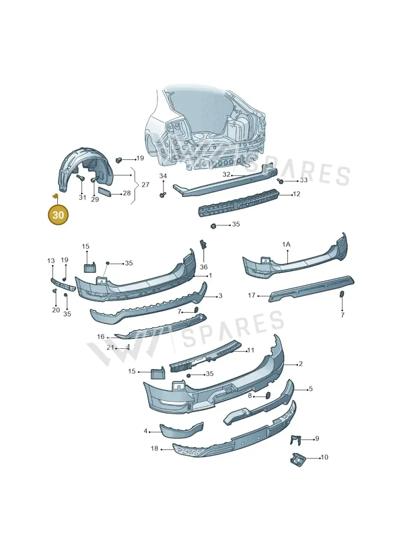 N0154374 — Skoda Yeti (2013-2017) diagram 767807500, position 30