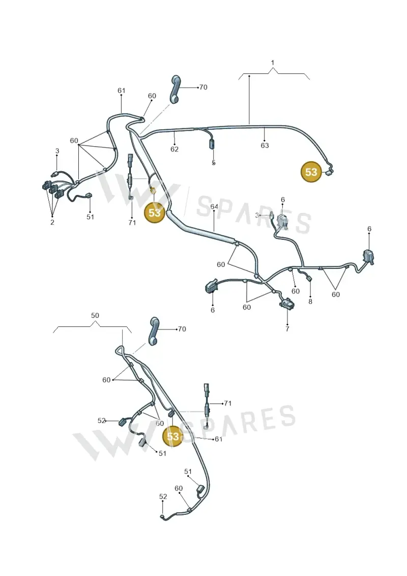 N0174655 — SEAT Toledo (2015-2019) diagram 740972500, position 53