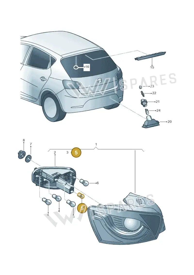N0177192 — SEAT Ibiza (2015-) diagram 639945000, position 5